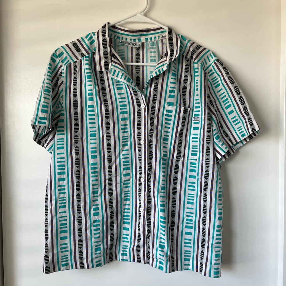 Vintage button up shirt